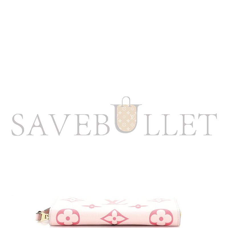 LOUIS VUITTON ZIPPY WALLET BICOLOR MONOGRAM EMPREINTE GIANT M80481 (19.5*10.5*2.5cm)